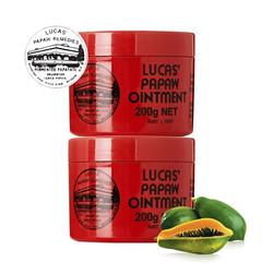 Lucas Papaw Ointment 澳洲木瓜霜 200g/瓶x2入