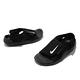 Nike 涼拖鞋 Sunray Adjust 5 套腳 童鞋 輕便 夏日 魔鬼氈 舒適 快速排水 中童 黑 白 DB9562001 product thumbnail 8