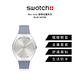 SWATCH Skin Irony 超薄金屬系列手錶BLUE MOIRE(38mm) product thumbnail 3