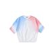 FILA #舞臨盛會 PLAY IT YOUR WAY 女短袖圓領T恤-渲染粉藍 5TEX-1448-WT product thumbnail 2
