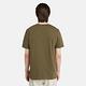 Timberland 男款綠色印花短袖T恤|A2KB6A58 product thumbnail 3