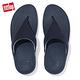 【FitFlop】LULU TOE-POST SANDALS 經典夾腳涼鞋-女(午夜藍/淡藍色) product thumbnail 4