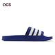 adidas 拖鞋 Adilette Shower 藍 白 男鞋 女鞋 三線 經典 條紋 愛迪達 GW1048 product thumbnail 4