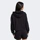 adidas 上衣 女款 長袖上衣 帽T 運動 三葉草 亞規 3S SHORT HOODIE 黑 IU2424 product thumbnail 3