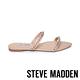 STEVE MADDEN-SOLVED 率性潮流鉚釘二字細帶平底拖鞋-粉藕 product thumbnail 3