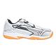 MIZUNO GATE SKY PLUS 4 男羽球鞋-3E-寬楦 美津濃 71GA242104 白黑灰 product thumbnail 2