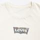 Levis 女款 修身版短袖T恤 / 鏡面反光Logo 牛奶白 product thumbnail 7