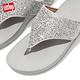 FitFlop OLIVE GLITTER MIX TOE-POST SANDALS夾腳涼鞋-女(銀色) product thumbnail 4