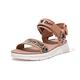 FitFlop HEDA SNAKE PRINT BACK-STRAP SANDALS 運動風後帶涼鞋 女(胭脂裸膚/蛇紋) product thumbnail 2