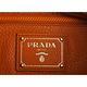 PRADA 經典三角鐵牌全小牛皮肩背包(橘) product thumbnail 9