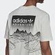 Adidas Adv Mtn B Tee HK5011 男 短袖 上衣 T恤 運動 休閒 戶外 棉質 愛迪達 白 product thumbnail 6