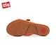 【FitFlop】GRACIE RUBBER BUCKLE TWO-BAR LEATHER SLIDES 扣環造型雙帶涼鞋-女(珊瑚色) product thumbnail 5