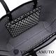 Vince Camuto 時髦感菱格紋肩背包-黑色 product thumbnail 7