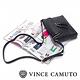 VINCE CAMUTO 牛皮方形拉鍊側背包-黑色 product thumbnail 8