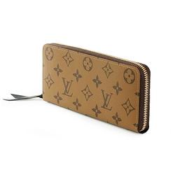 Replica Louis Vuitton Clemence Wallet In Monogram Reverse Canvas M82336