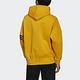 Adidas New C Hoodie [HM1873] 男 連帽上衣 帽T 運動 休閒 刷毛 寬鬆 舒適 國際版 黃 product thumbnail 3