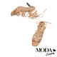 涼鞋 MODA Luxury 獨特率性自然風編織綁帶美型高跟涼鞋－杏 product thumbnail 5