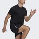 Adidas D4r Tee Men [HC9836] 男 短袖 上衣 亞洲版 運動 慢跑 路跑 圓領 輕質 透氣 黑 product thumbnail 3