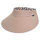 DAKS 經點品牌格紋LOGO運動型可收式大帽緣雙面用遮陽帽(卡其色) product thumbnail 2
