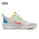 Nike 排球鞋 Omni Multi-Court GS 女鞋 大童鞋 白 橘 室內運動 多功能 FN8906-181 product thumbnail 3