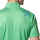 【Lynx Golf】男款吸濕排汗Lynx Spirit合身版抗UV網眼布料造型拉片短袖立領POLO衫-綠色 product thumbnail 5