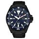 CITIZEN GENT'S光動能夏日潮流型男腕錶-黑X藍-BM7457-82L-43.5mm product thumbnail 2