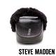 STEVE MADDEN-SOFTEY-BLACK 毛絨一字拖-黑色 product thumbnail 5