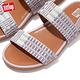 【FitFlop】GRACIE ART-DENIM BACK-STRAP SANDALS可調整式扣環後帶涼鞋-女(紫丁香色) product thumbnail 5