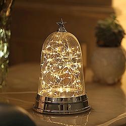 法國三寶貝 火樹銀花圓罩造型創意桌燈夜燈LED燈