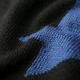 ROBERTA諾貝達 台灣製 舒適保暖 千鳥紋純美麗諾羊毛衣RSC59-99藍黑 product thumbnail 7