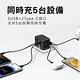 CITY 33W 出國萬用充電器 全球通用萬能轉換插頭(2USB-C+3USB-A ) product thumbnail 3