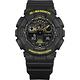 CASIO 卡西歐 G-SHOCK 黑黃配色系列 雙顯手錶 送禮推薦 GA-100CY-1A product thumbnail 3