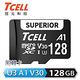 TCELL冠元 SUPERIOR microSDXC UHS-I(A1)U3 V30 100MB 128GB 記憶卡 product thumbnail 2