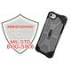 UAG iPhone SE3/SE2 軍規耐衝擊保護殼-透黑/贈鋼化玻璃貼 product thumbnail 4