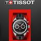 TISSOT 天梭 官方授權PRS516 系列經典賽車計時機械腕錶-T1004271605100 黑x紅針/45mm product thumbnail 5