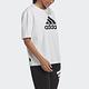 Adidas W Fi Bos Tee [HC6358] 女 短袖 上衣 T恤 運動 休閒 簡約 寬鬆 愛迪達 白 product thumbnail 2