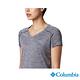 Columbia 哥倫比亞 女款 - 涼感防曬30快排短袖排汗衫-深藍 UAR69140NY / S22 product thumbnail 3