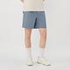 GIORDANO 女裝防潑水彈力短褲 All Day Pants系列 - 34 灰藍色 product thumbnail 2