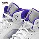 Nike 休閒鞋 Air Jordan 5 Retro 白 紫 黑 男鞋 喬丹 Concord 反光 5代 DD0587-141 product thumbnail 7