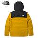 【The North Face 官方旗艦】北面男款黃色防水透氣可調節衝鋒衣｜497JYQR product thumbnail 4