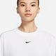 NIKE 上衣 女款 短袖上衣 運動 超寬鬆 AS W NSW TEE ESSNTL SS OS LBR 白 DX7911-100(3S3091) product thumbnail 3