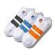 Timberland 中性白色條紋三件組船型襪|A1EYR product thumbnail 2
