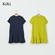 【KiKi】浪漫荷葉氣質短袖-洋裝(二色) product thumbnail 6