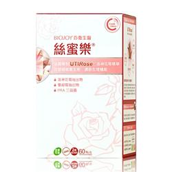 《BioJoy百喬》絲蜜樂_UTIRose洛神花萼+蔓越莓私密膠囊（60顆/盒）x3入