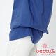 betty’s貝蒂思　層次造型領身五分袖純棉上衣(靛藍) product thumbnail 7