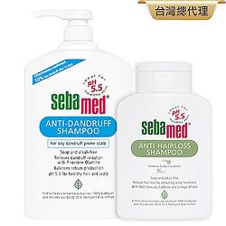 sebamed施巴 洗髮乳1000ml+安絲洗髮乳400ml