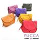 YUCCA - 熱銷款多彩俏麗鏈帶牛皮包 - 紫紅色-C8033462C77 product thumbnail 8
