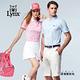 【Lynx Golf】女款吸濕排汗領尖扣設計葉子印花短袖POLO衫-粉色 product thumbnail 6