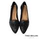 【TINO BELLINI 貝里尼】巴西進口馬銜扣尖頭樂福鞋FWBV036-1(黑色) product thumbnail 3