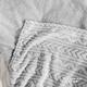 【絲薇諾】法蘭絨棉花毯/毛毯(灰石-150x200cm) product thumbnail 4